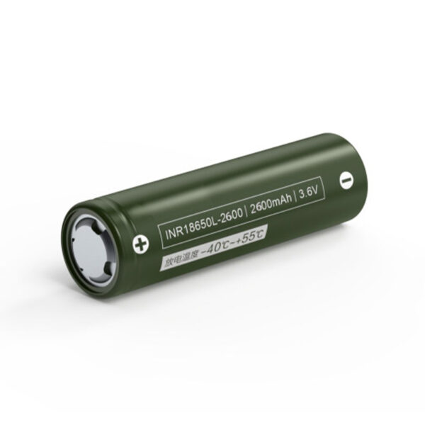 Low Temperature 18650 3.6V 2600mAh Cell