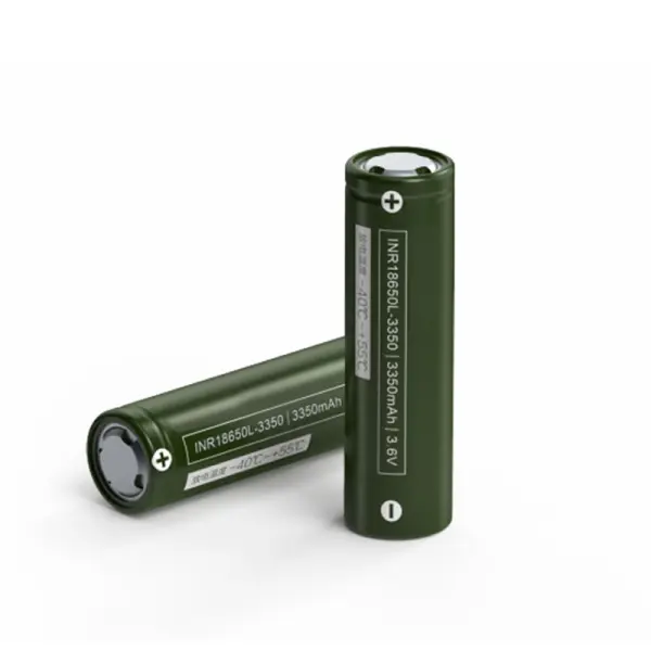 Low Temperature 18650 3.6V 3350mAh Cell