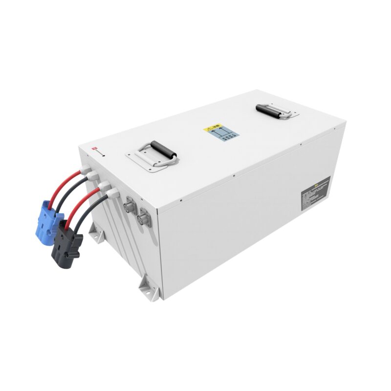 48V 100Ah LiFePO4 Battery for AGV Robots with RS485 CAN