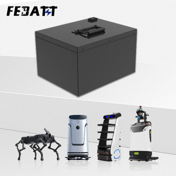IP64 48V AGV AMR Robot Battery with CAN and RS485