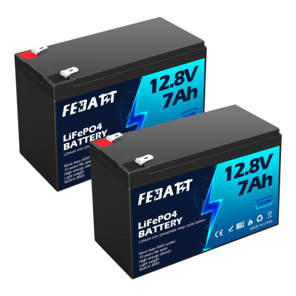 12.8V 7Ah LiFePO4 Battery