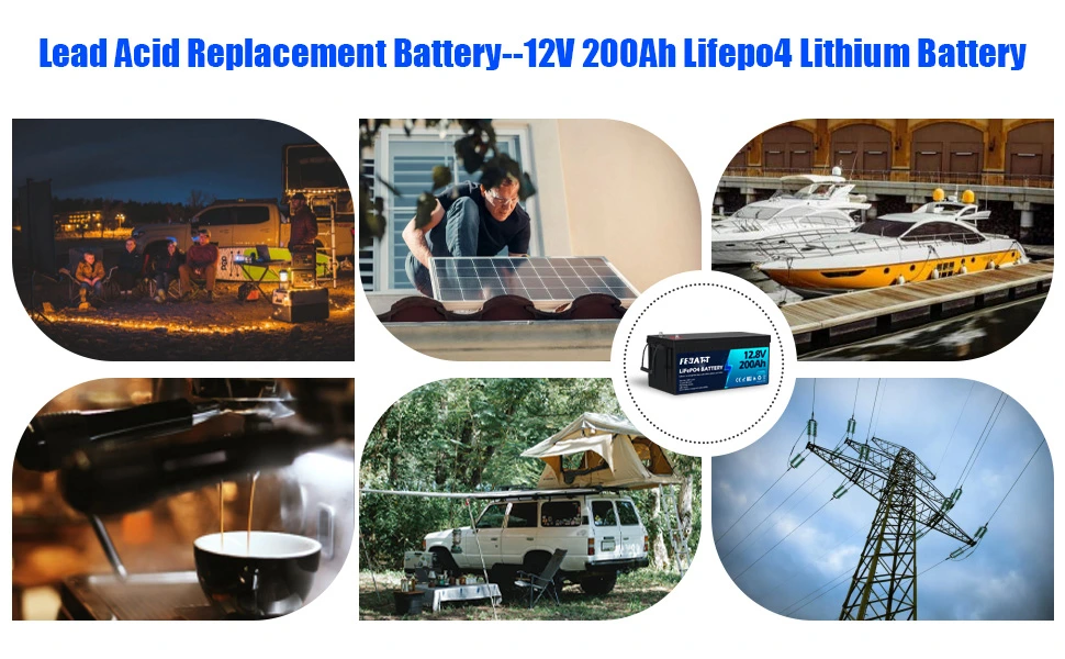 12.8V 200Ah LFP Battery