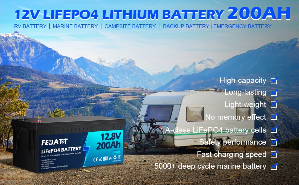 12.8V 200Ah LiFePO4 Battery adventures