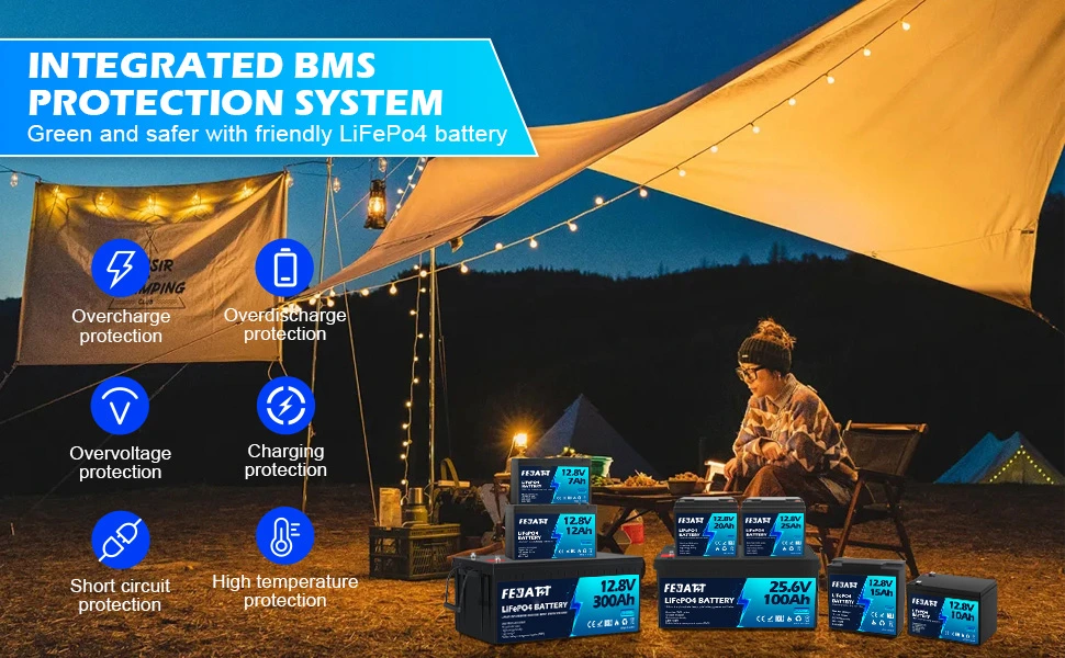 12.8V 300Ah LFP Battery protection systems