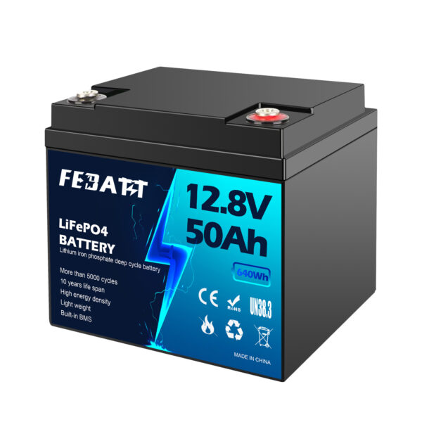 12.8V 50Ah LiFePO4 Battery Custom Solutions