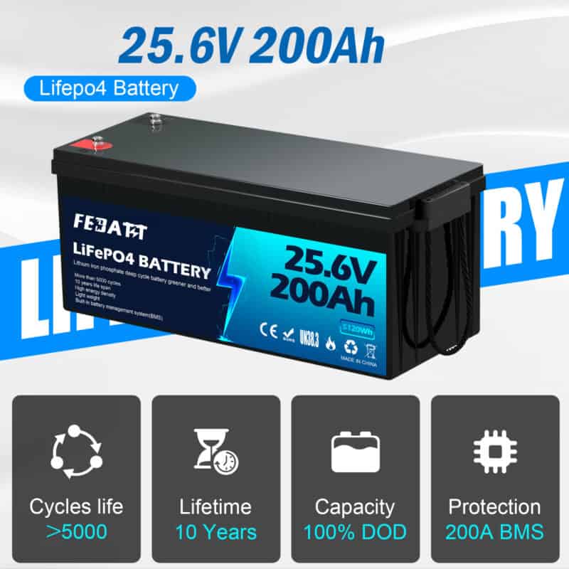 24V 200Ah LFP Battery
