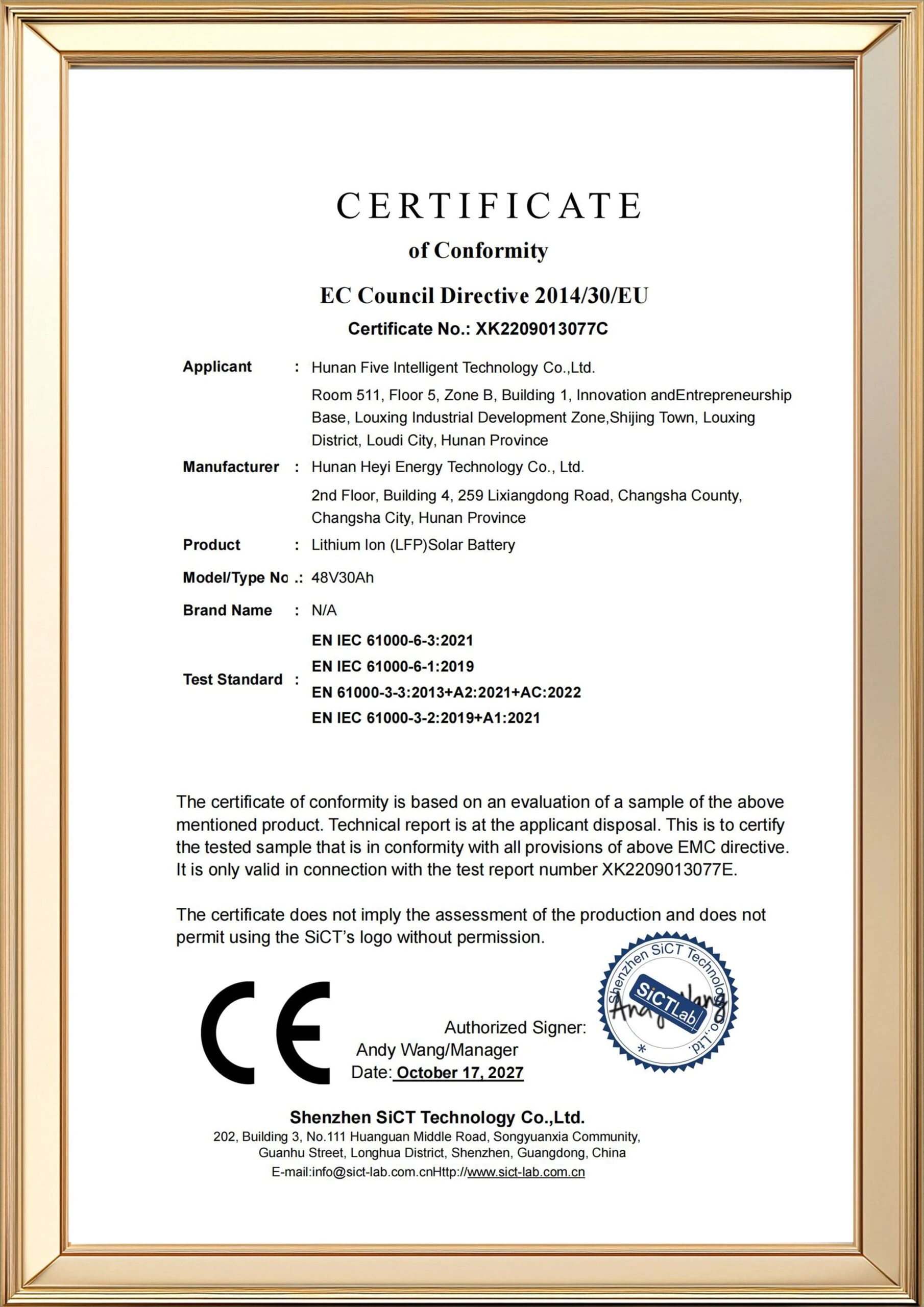 CE-certification-for-lithium-ion-LFP-solar-battery