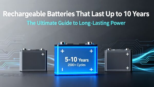 Rechargeable Batteries That Last Up to 10 Years