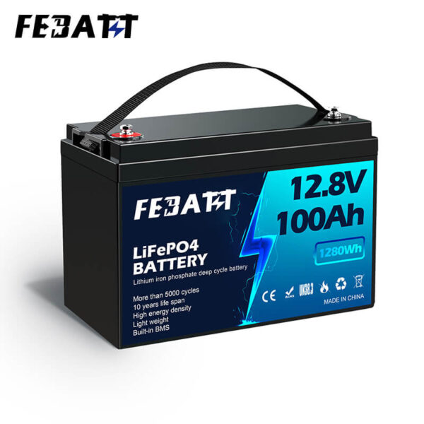 12.8V 100Ah LiFePO4 Battery