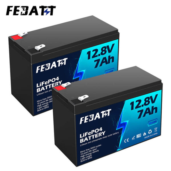 12.8V 7Ah LiFePO4 Battery