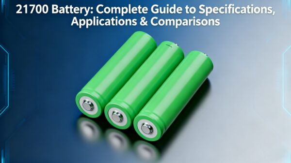 21700 Battery Complete Guide to Specifications, Applications & Comparisons