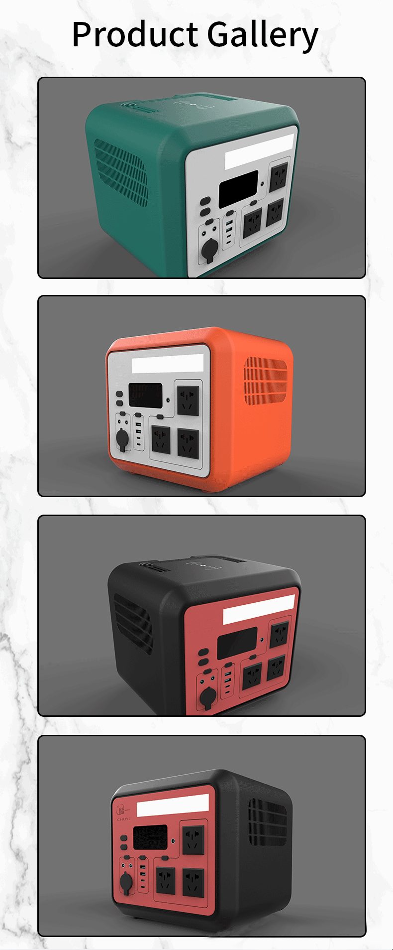 220V high-capacity portable power supply