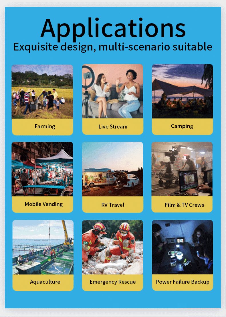 220V high-capacity portable power supply