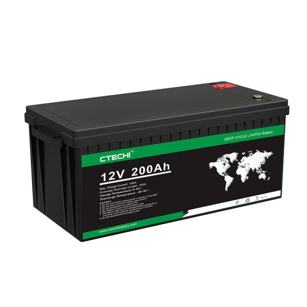 12V 200AH Lithium Iron Phosphate Battery