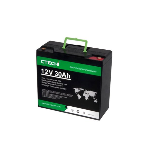 12V 30AH Lithium Iron Phosphate Battery