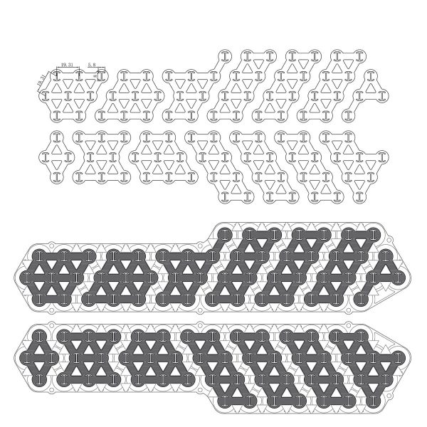 18650 Electric Bicycle Battery Bracket