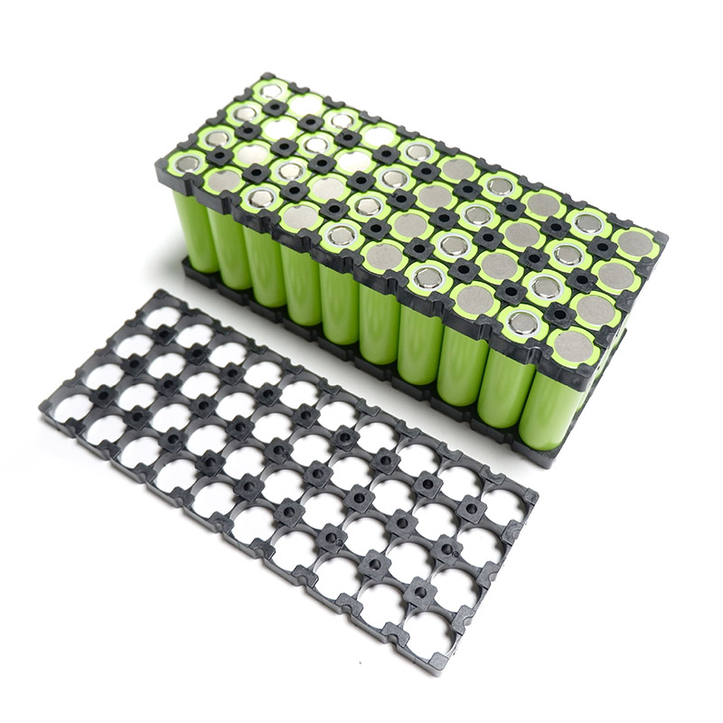 18650 Li-bat Bracket 4×10-4×20 Series Premium FR ABS - Image 3