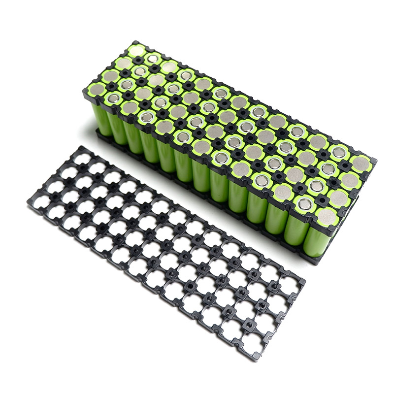 18650 Li-bat Bracket 4×10-4×20 Series Premium FR ABS - Image 2