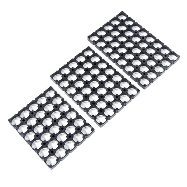 18650 Li-bat Bracket 5×5-5×9 Series FR ABS Battery Box