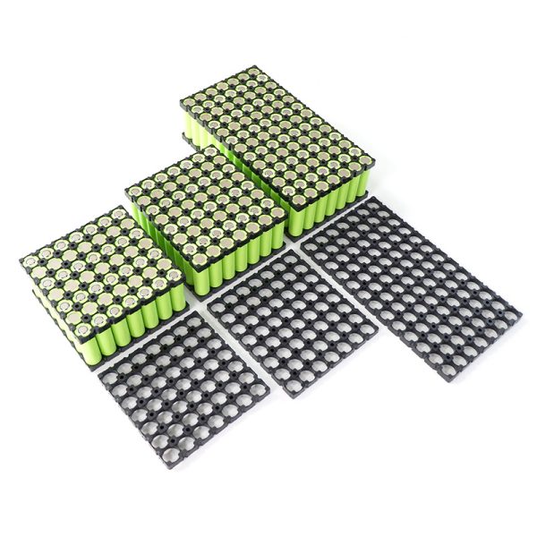 18650 Li-bat In-line Cell Bracket 7×14 98Cells Card Mold P19mm