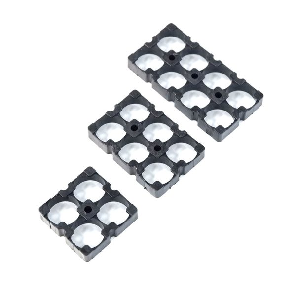 18650 Lithium Battery Cell Fixing Bracket Round-Edge & Straight-Edge Types