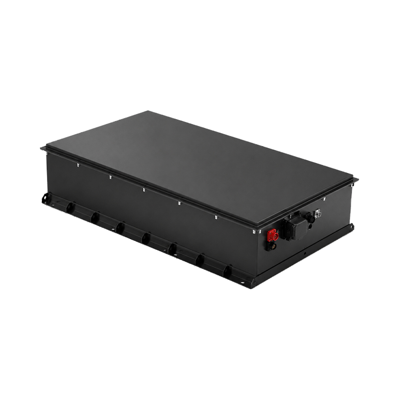 24V 160Ah LFP golf cart battery Left Side