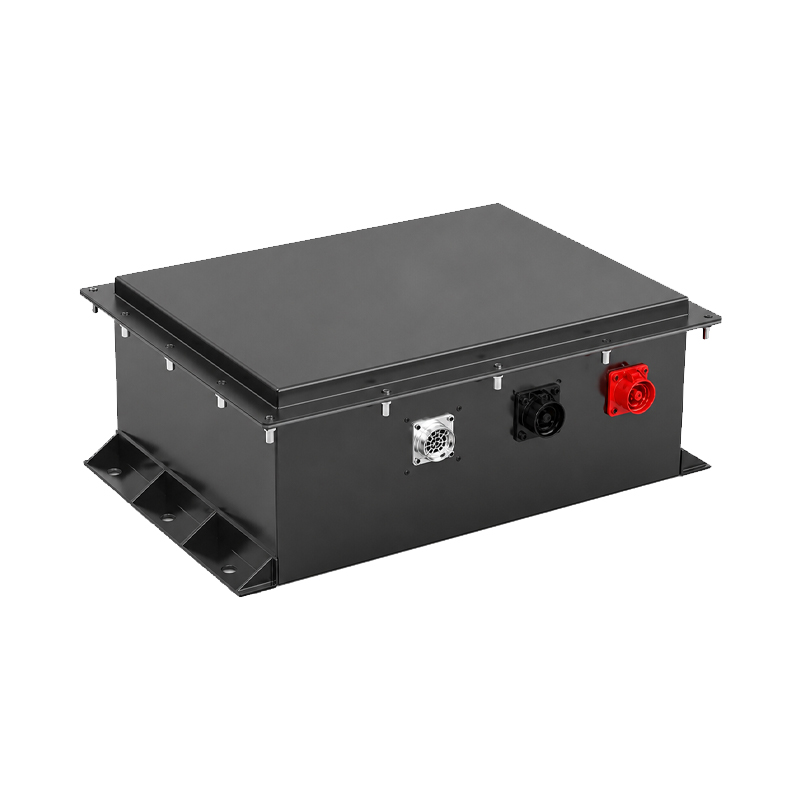 24V 50Ah LFP golf cart battery right side
