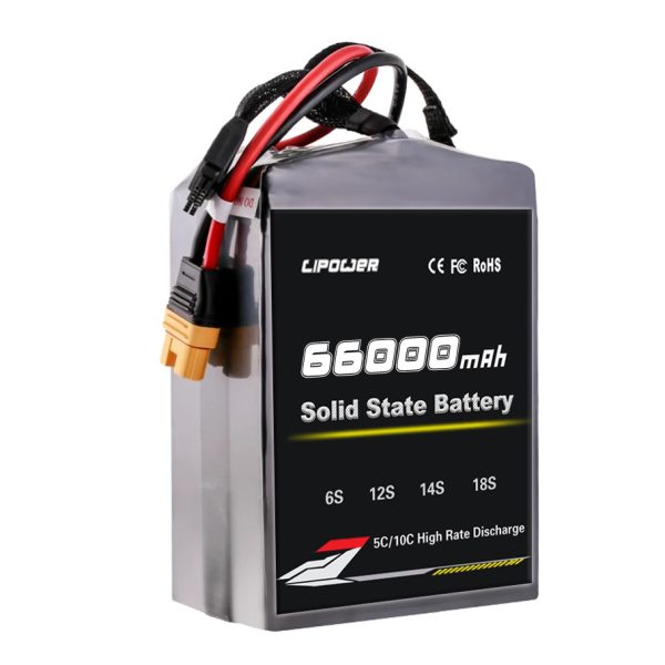 66000mAh 66Ah 6S/12S/14S/18S Drone Battery