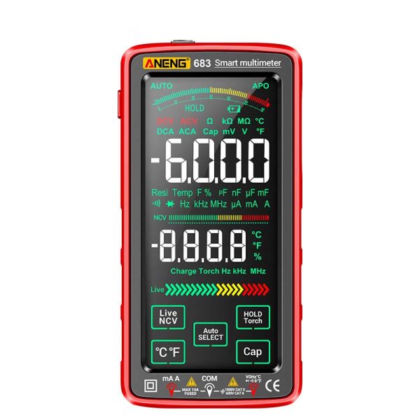 Digital multimeter automatic range