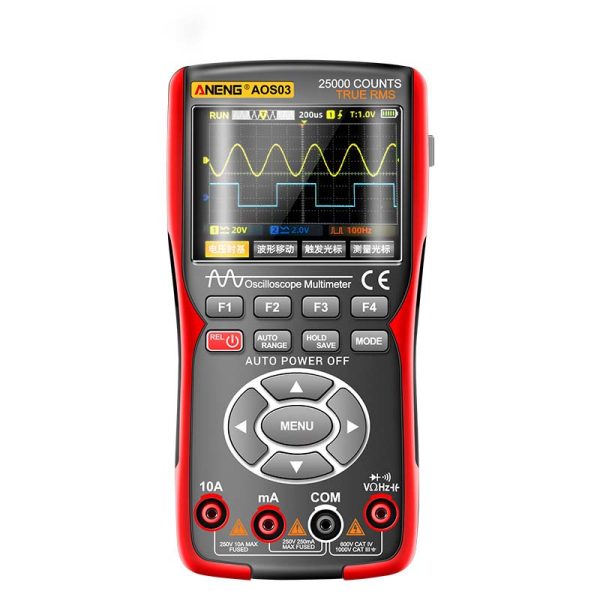 Dual-channel handheld digital multimeter
