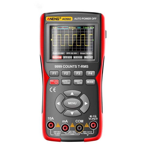 Handheld color screen oscilloscope