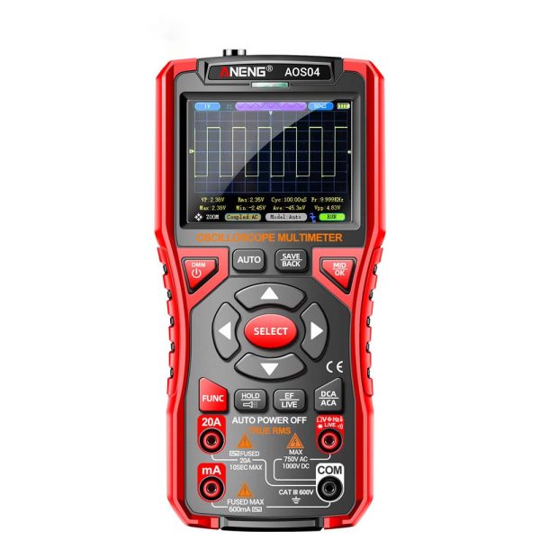 Handheld portable dual-function multimeter