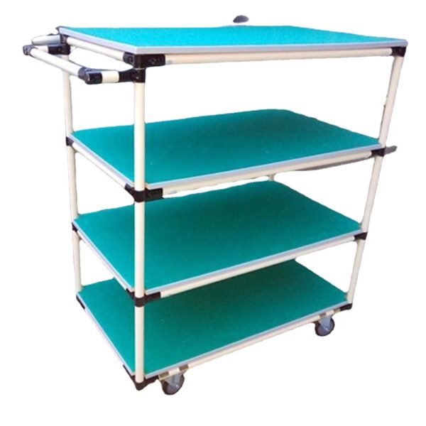 Handrail Anti-static Turnover Trolley