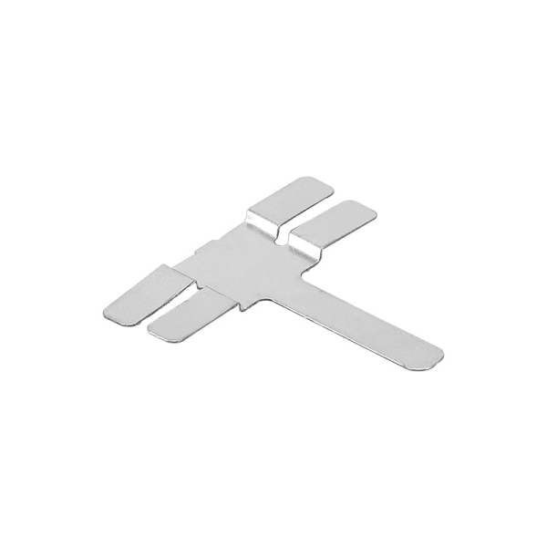 Long T nickel strip connector