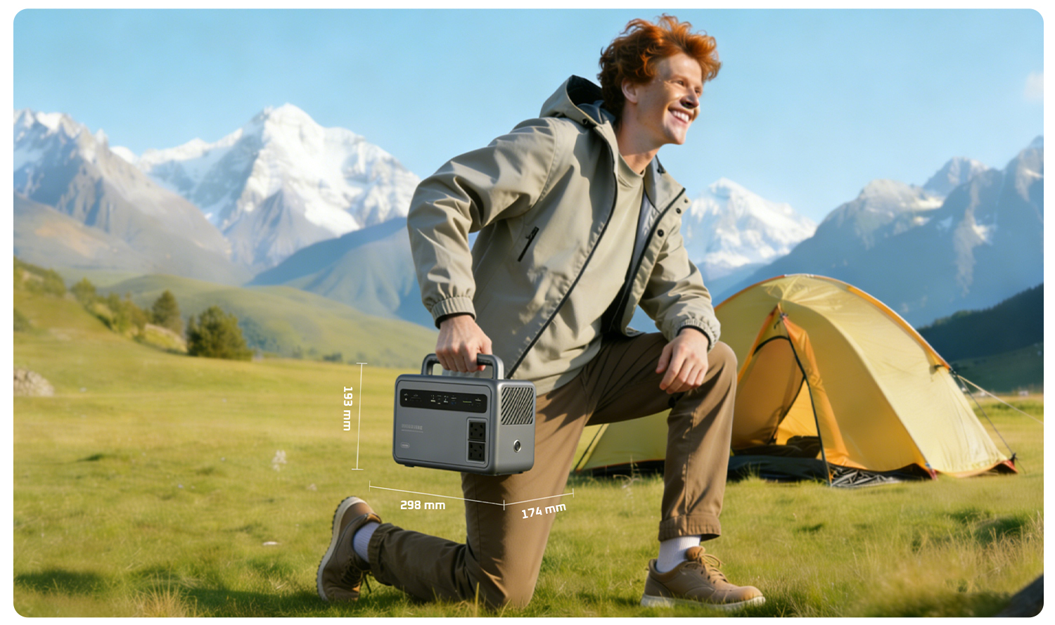 portable battery power station