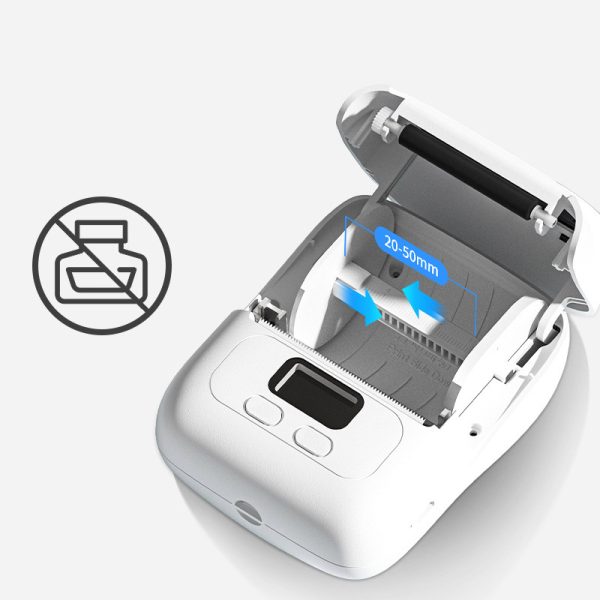 Thermal Barcode Printer 1 Roll of Consumables Included