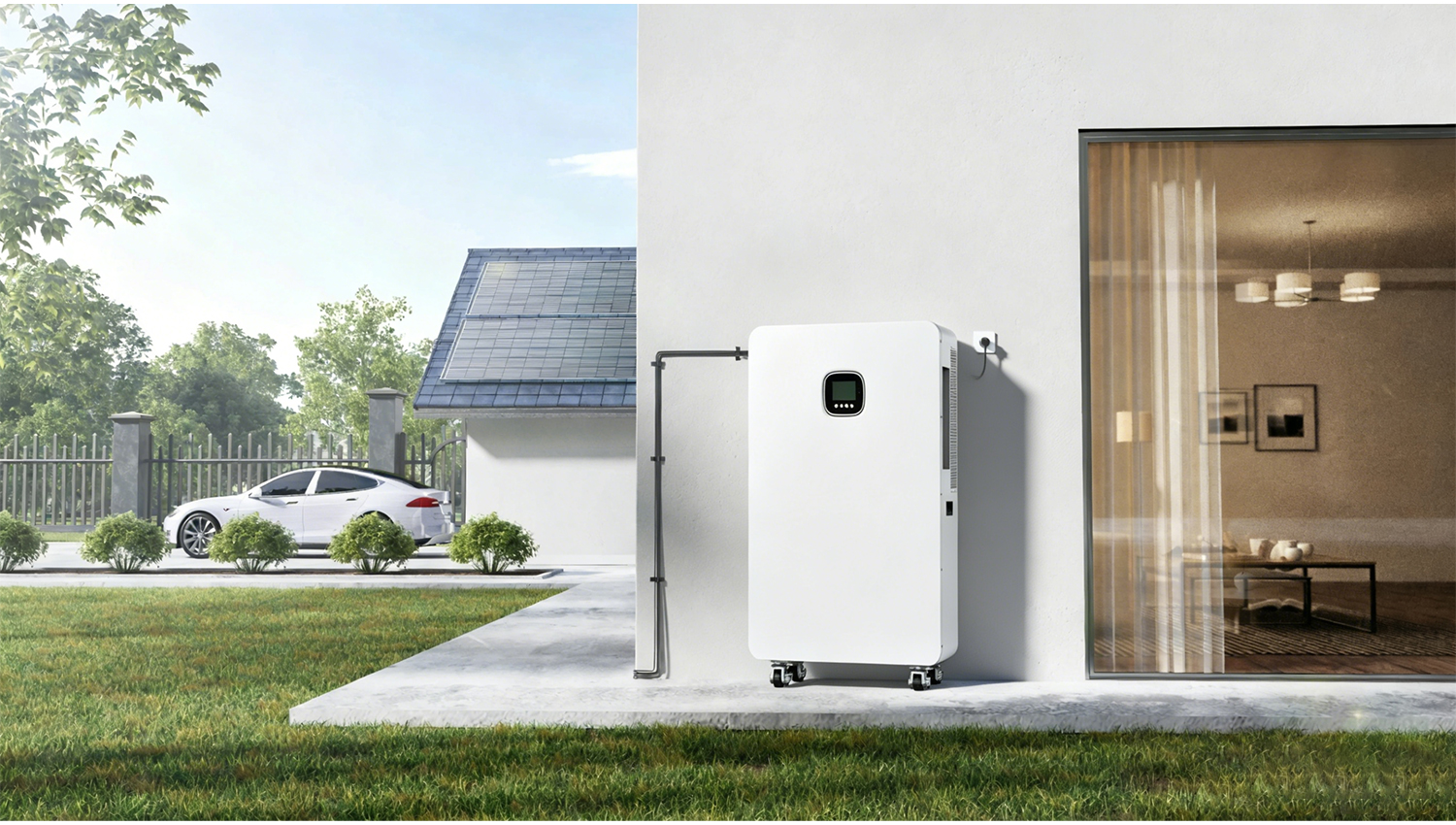 Sistema de almacenamiento energético residencial para ahorro eléctrico y respaldo de emergencia