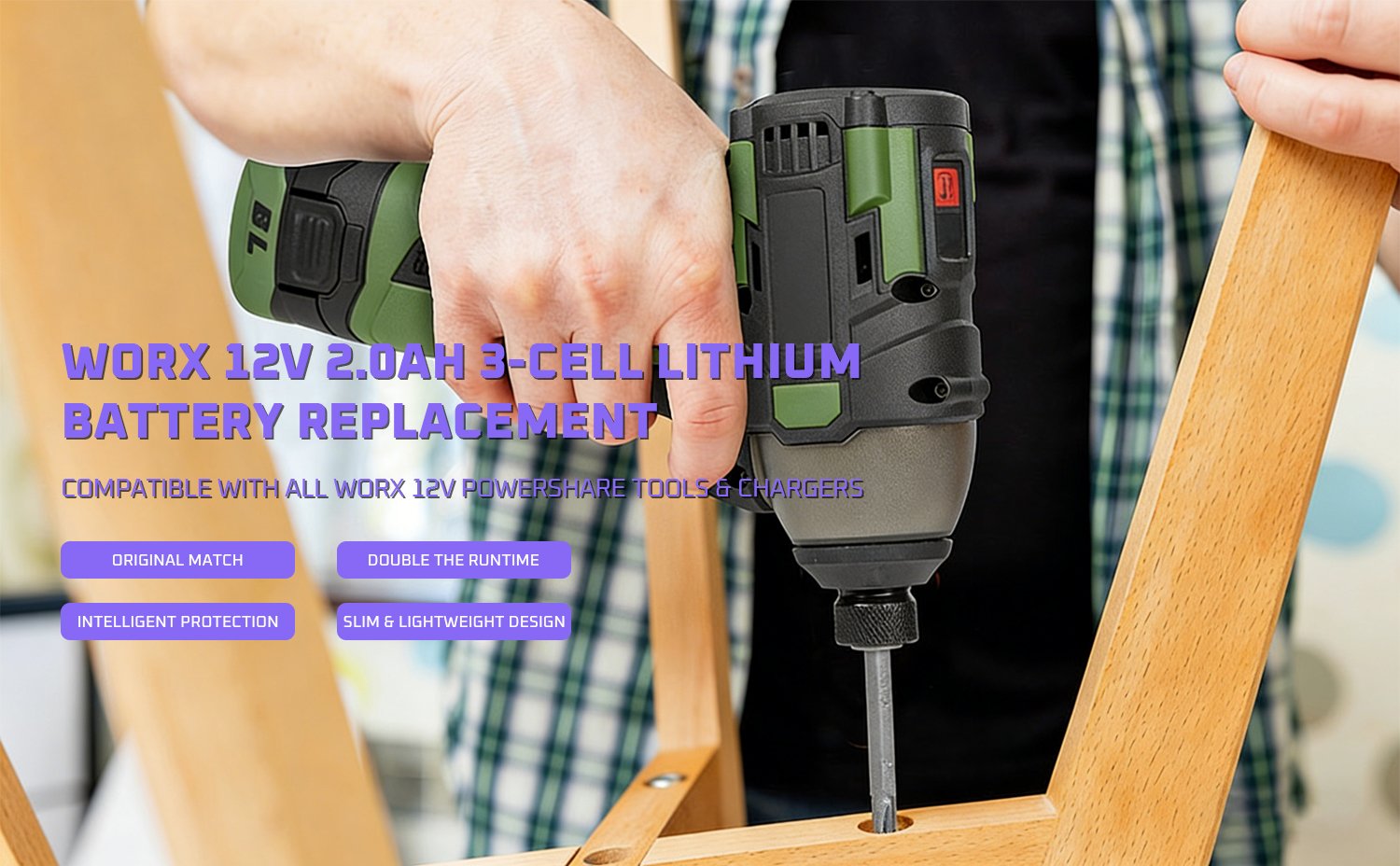 worx 12v battery charger