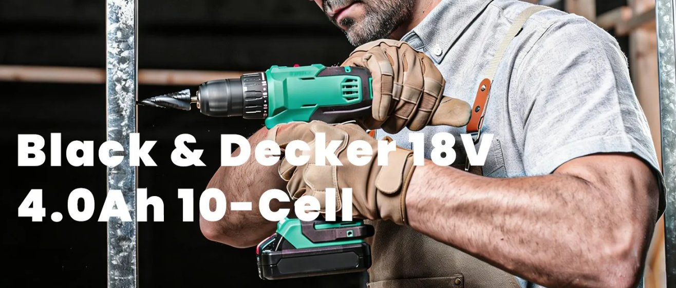black and decker drill battery