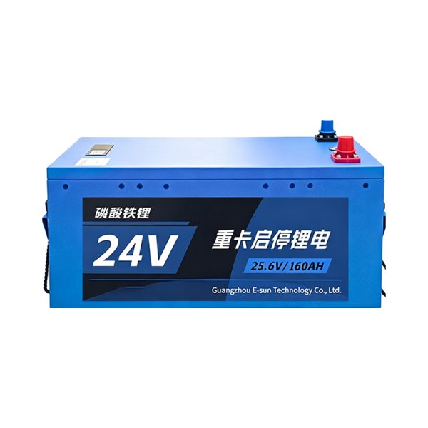 25.6V 160AH semi truck batteries factory