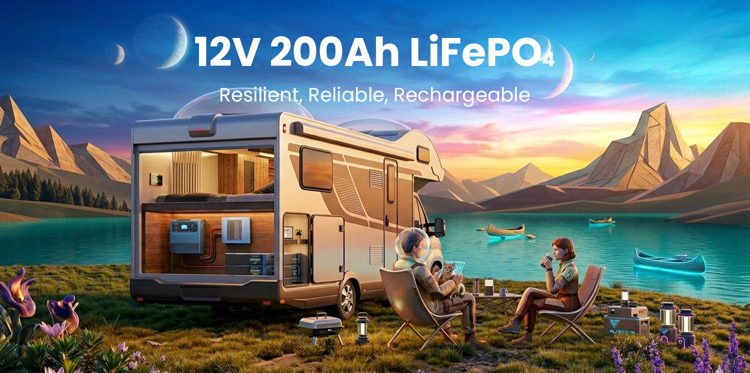 12V 200AH rv battery company