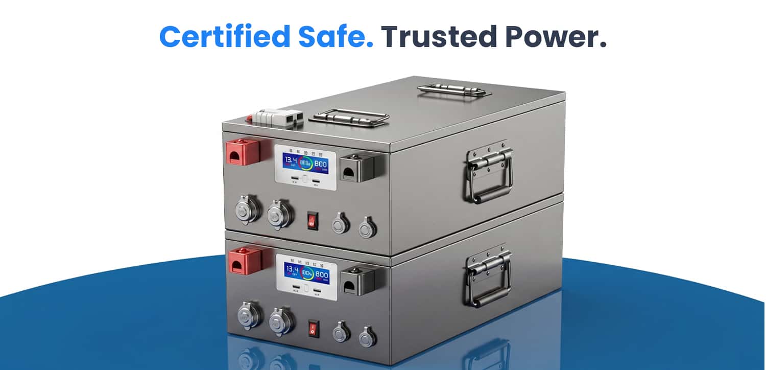 Maintenance-free RV batteries for for fifth wheels