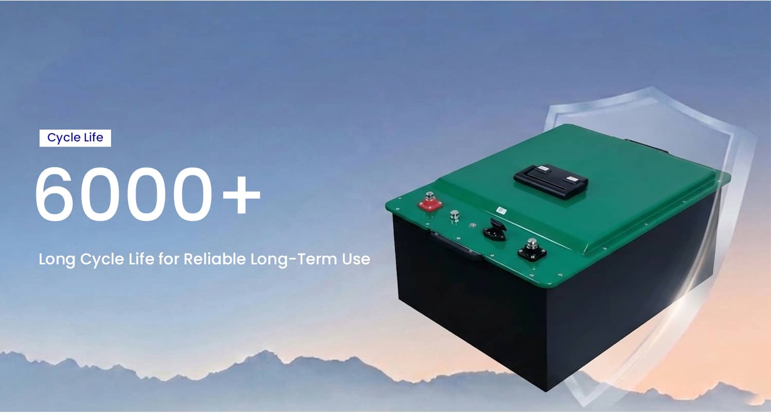 Semi truck battery upgrade for no-idle parking power