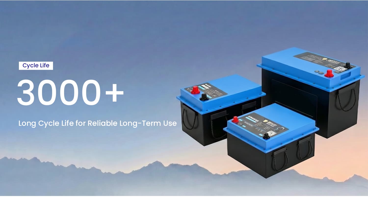 heavy-duty stop start battery for truck for logistics fleets