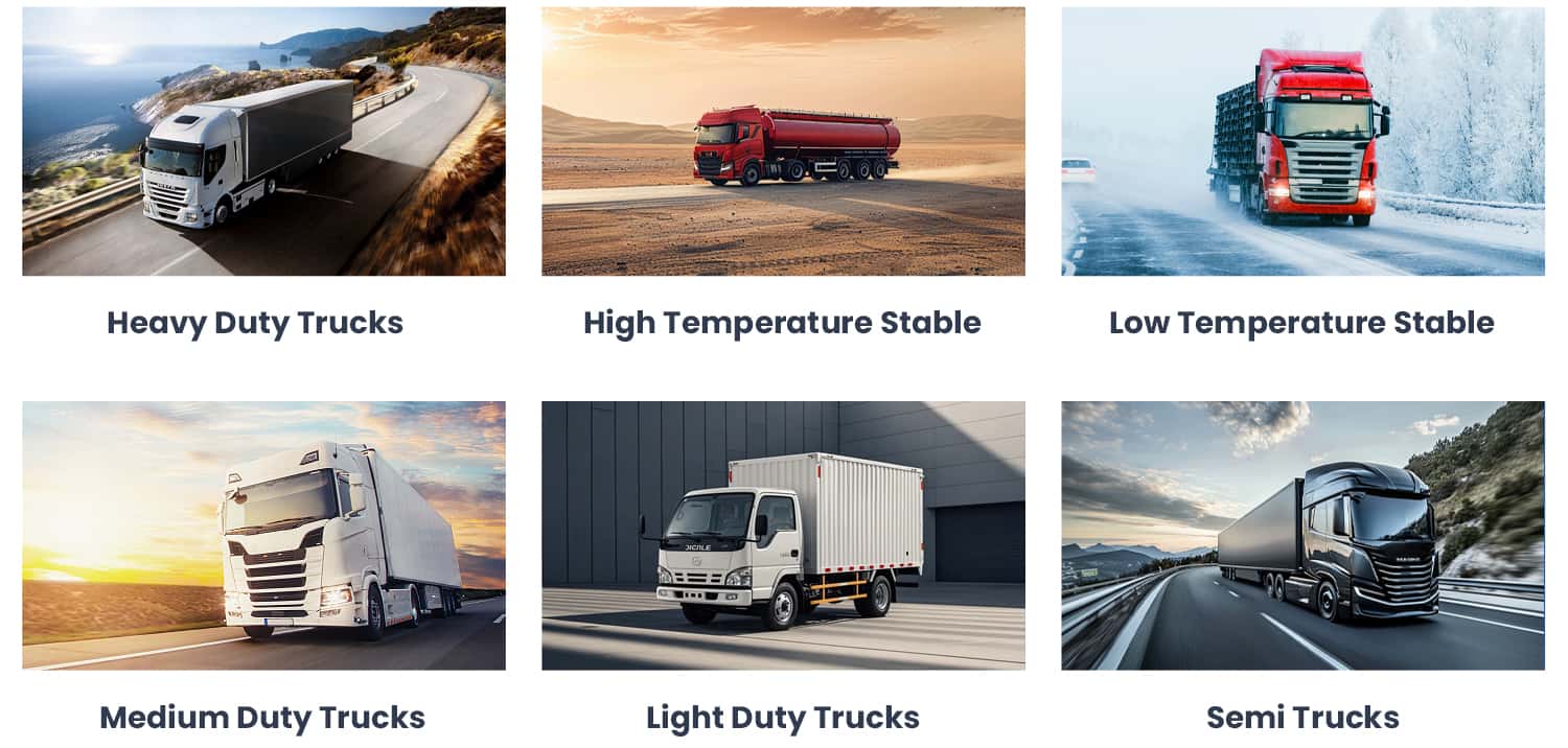 wholesale semi truck batteries for long haul trucks
