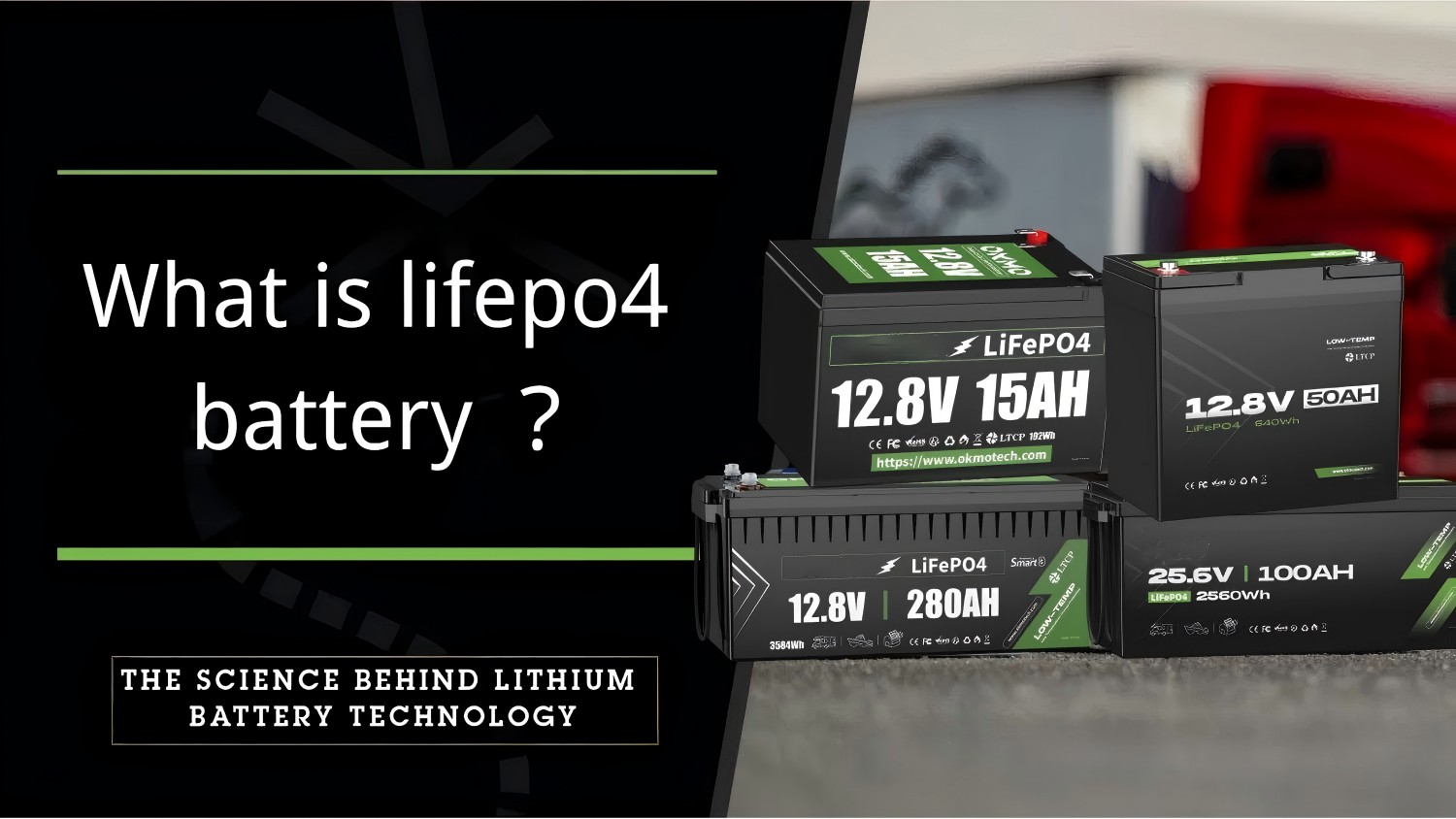lifepo4 battery supplier