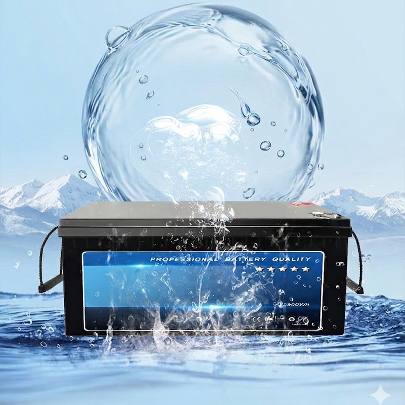 25.6V 100Ah LiFePO4 RV Battery - Image 2