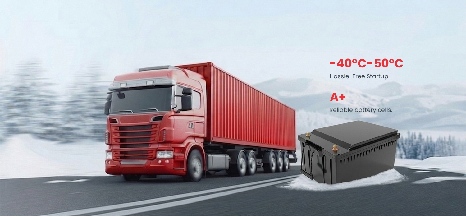 25.6V 300AH custom truck batteries
