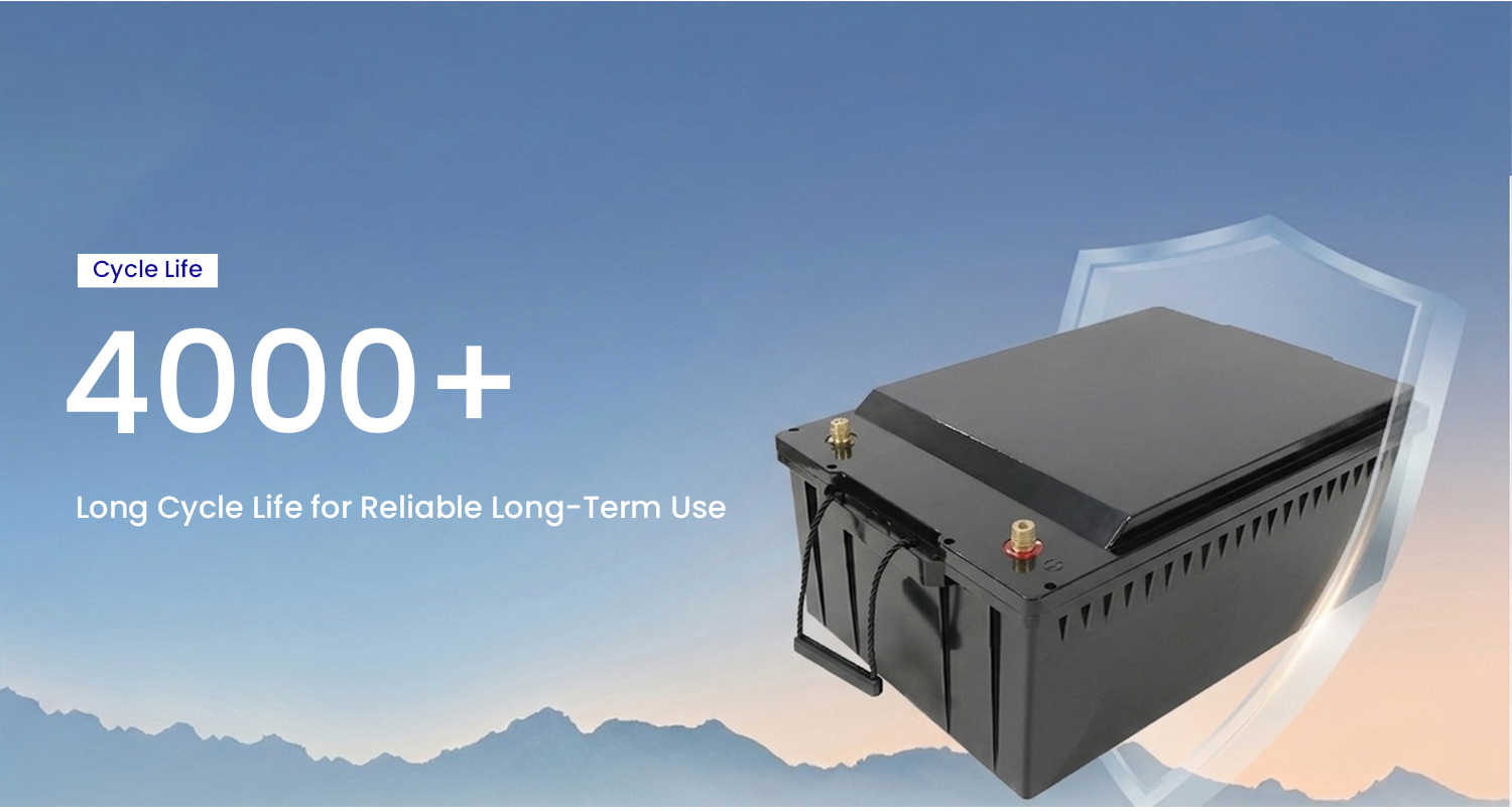 25.6V 300AH truck batteries integration
