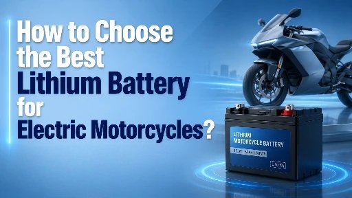 How to Choose the Best Lithium Battery for Electric Motorcycles